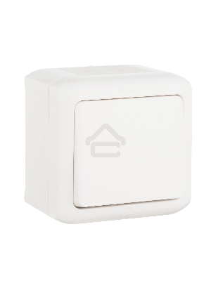 Электроустановочные изделия Legrand Legrand 782305 Кнопка Quteo IP44 (Белый)