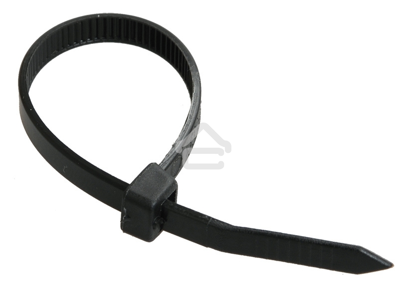 Хомут кабельный 4.8х300 нейл. черный (уп.100шт) ИЭК UHH32-D048-300-100
