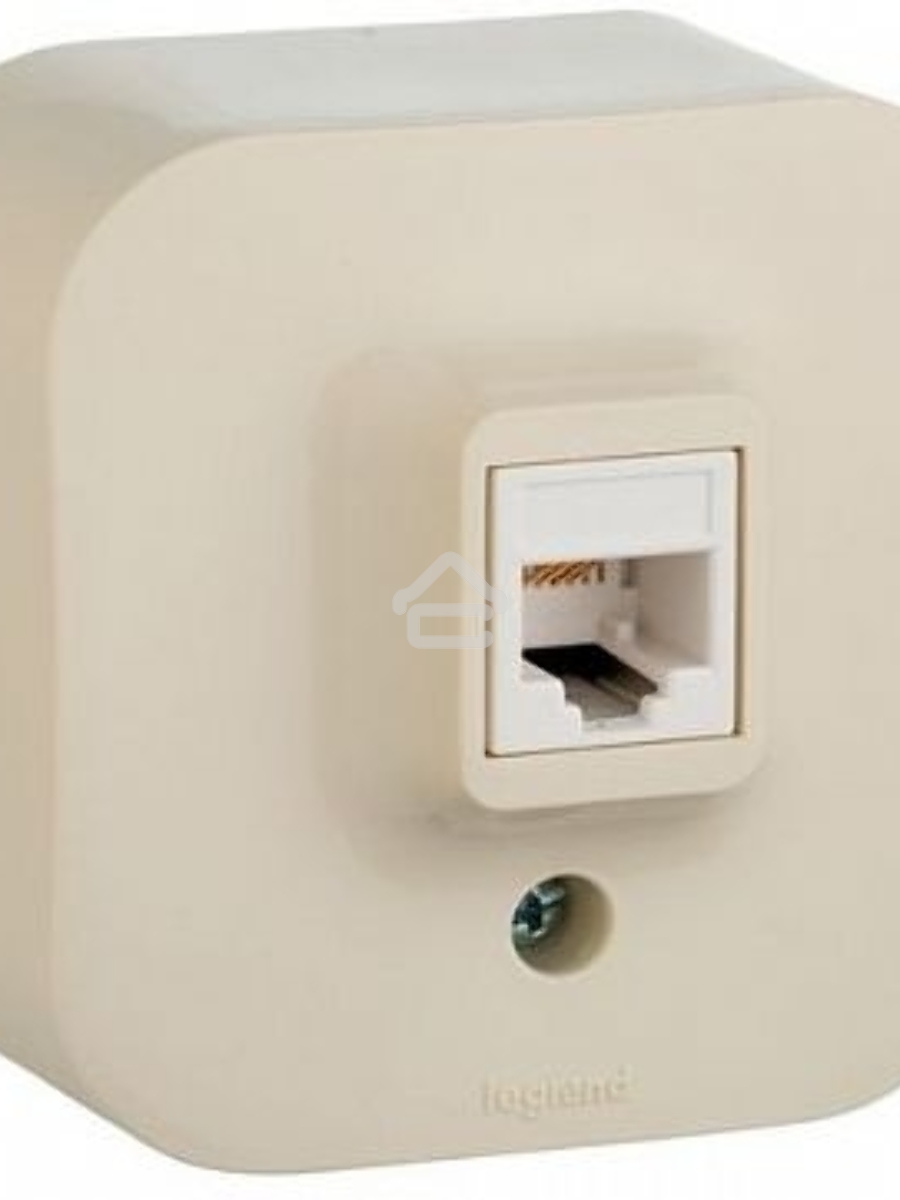 Розетка RJ11 Legrand 782244 (Слоновая кость)