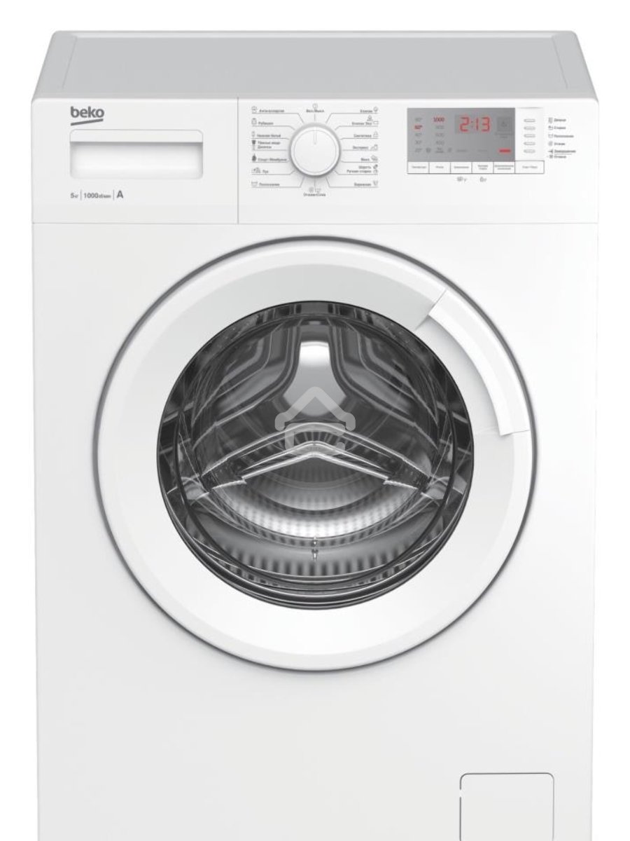 Стиральная машина Beko WRS5512BWW белый, загрузка фронтальная 5 кг, 1000 об/мин., класс: А