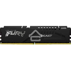 Оперативная память Kingston Fury Beast, DDR5, 32GB (1x32GB), 5600MHz, CL40, DIMM, с радиаторами, черный