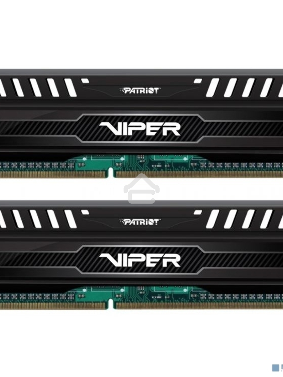 Оперативная память Patriot Viper 3, DDR3, 16GB (2x8 GB), 1600 MHz, CL10, DIMM, радиатор, черный