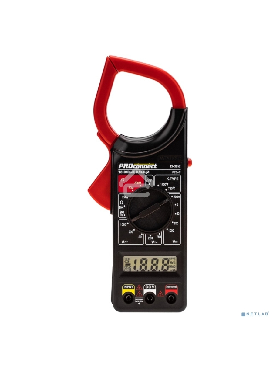 Токовые клещи P266C PROconnect 13-3052 PROconnect