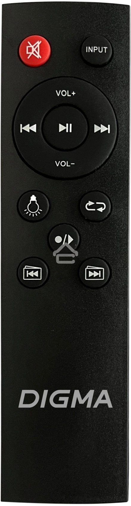 Минисистема Digma D-MC1700 черный 30Вт FM USB BT micro SD