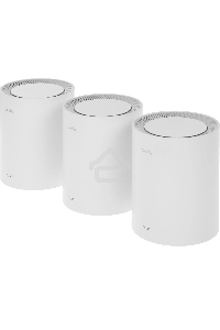 Бесшовный Mesh роутер Cudy M3000 (M3000(3-PACK) WHITE) AX3000 100/1000/2500BASE-T белый (упак.:3шт)