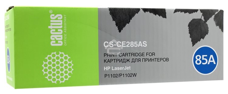Картридж лазерный Cactus CS-CE285AS черный (1600 стр.) для HP LJ P1102/P1102W/M1130/M1132