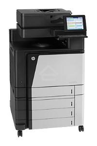 МФУ лазерный HP Color LaserJet Enterprise Flow M880z  (A2W75A#B19), A3, цветной, печ. до 46 стр/мин., скан. до 70 стр/мин. (ч/б) 68 стр/мин. (цвет), 1200 x 1200 dpi (печать) 600x600dpi (скан.), USB, RJ-45