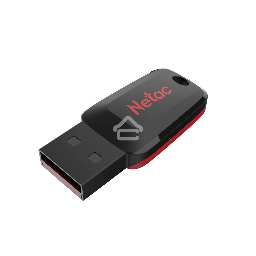 Флешка USB R/W R/W Netac U197 16Gb <NT03U197N-016G-20BK>, USB2.0, пластиковая, черная