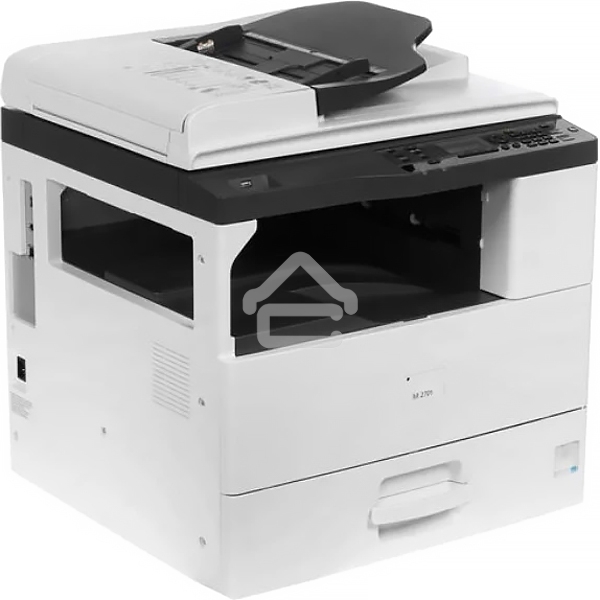 МФУ лазерное Ricoh M 2701 (418118), A3, ч/б, печ. до 27 стр/мин. (А4) до 15 стр/мин. (А3), скан. до 18 стр/мин. (ч/б) 6 стр/мин. (цвет), 600 x 600 dpi, Ethernet, USB
