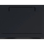 Шкаф коммутационный NTSS (NTSS-W9U6060GS-BL) настенный 9U 570x600мм пер.дв.стекл 60кг черный 22кг