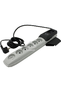 Сетевой фильтр ZIS  Pilot Pro 6 розеток (5 евро + 1Gadget Parking) 5 м, автомат защиты Surge protector Pilot PRO 6 outlets (5 euro + 1 without ground) 10A / 2.2kVt, 5m, automatic circuit-breaker