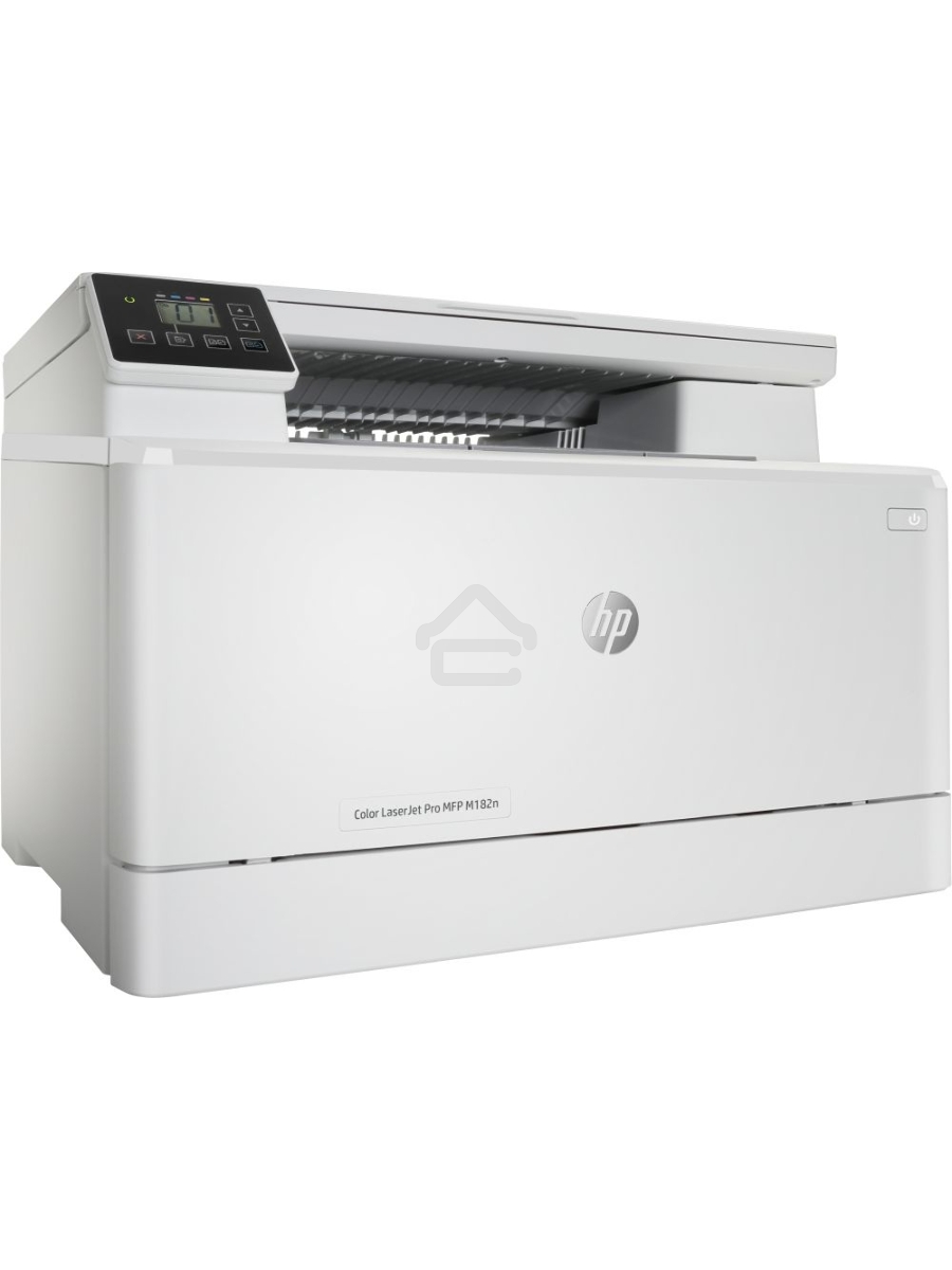 МФУ лазерный HP Color LaserJet Pro MFP M182n (7KW54A), A4, цветной, печ. до 16 стр/мин., 600 x 600 dpi (печать) 1200x1200dpi (скан.), USB, RJ-45, Air Print, Mopria