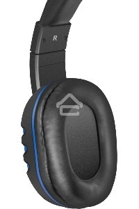 Гарнитура Defender GAMING WARHEAD G-160 BLACK/BLUE