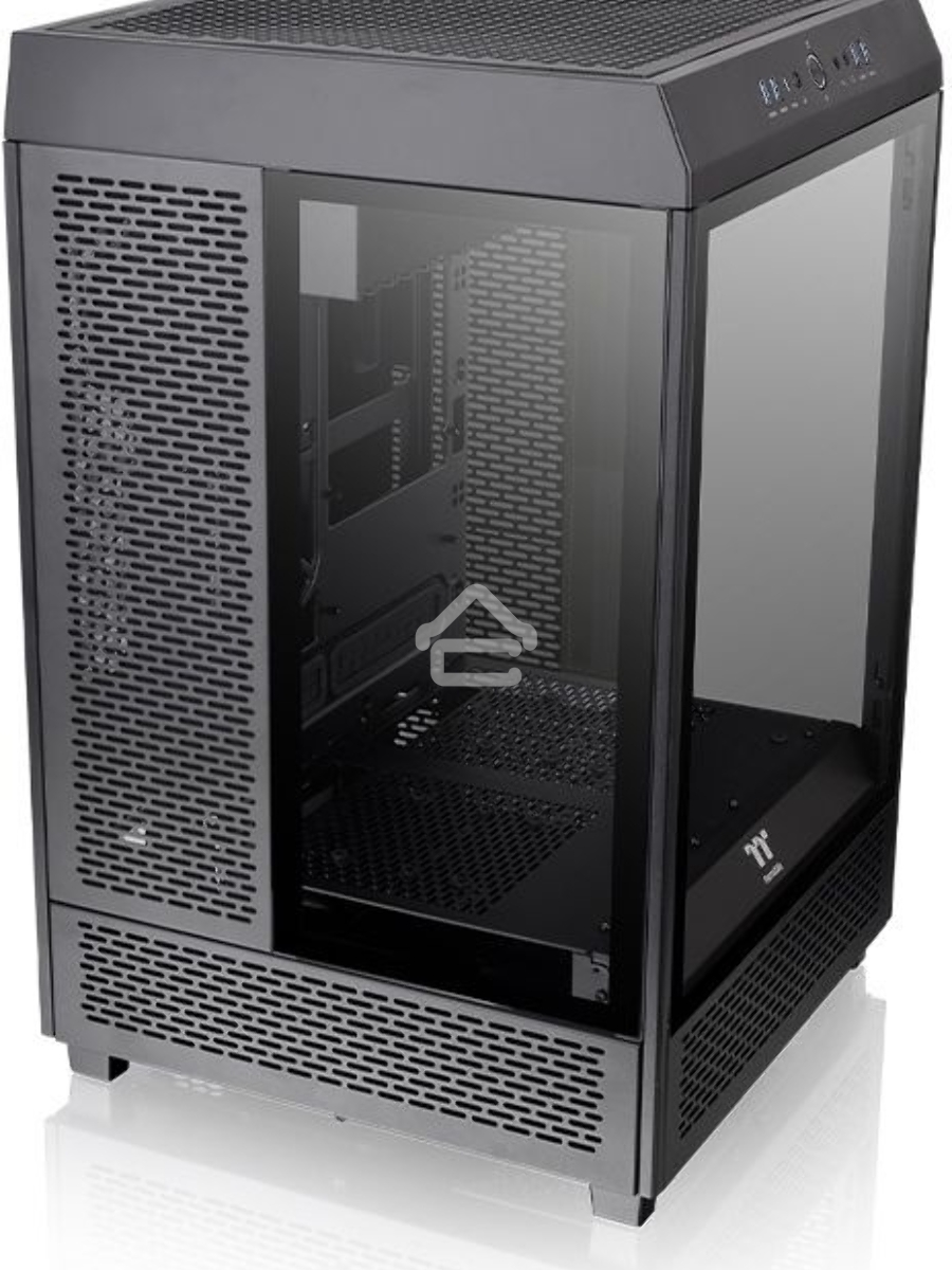 Компьютерный корпус Thermaltake The Tower 500 черный без БП ATX 1x120mm 3x140mm 4xUSB3.0 2xUSB3.1 audio bott PSU