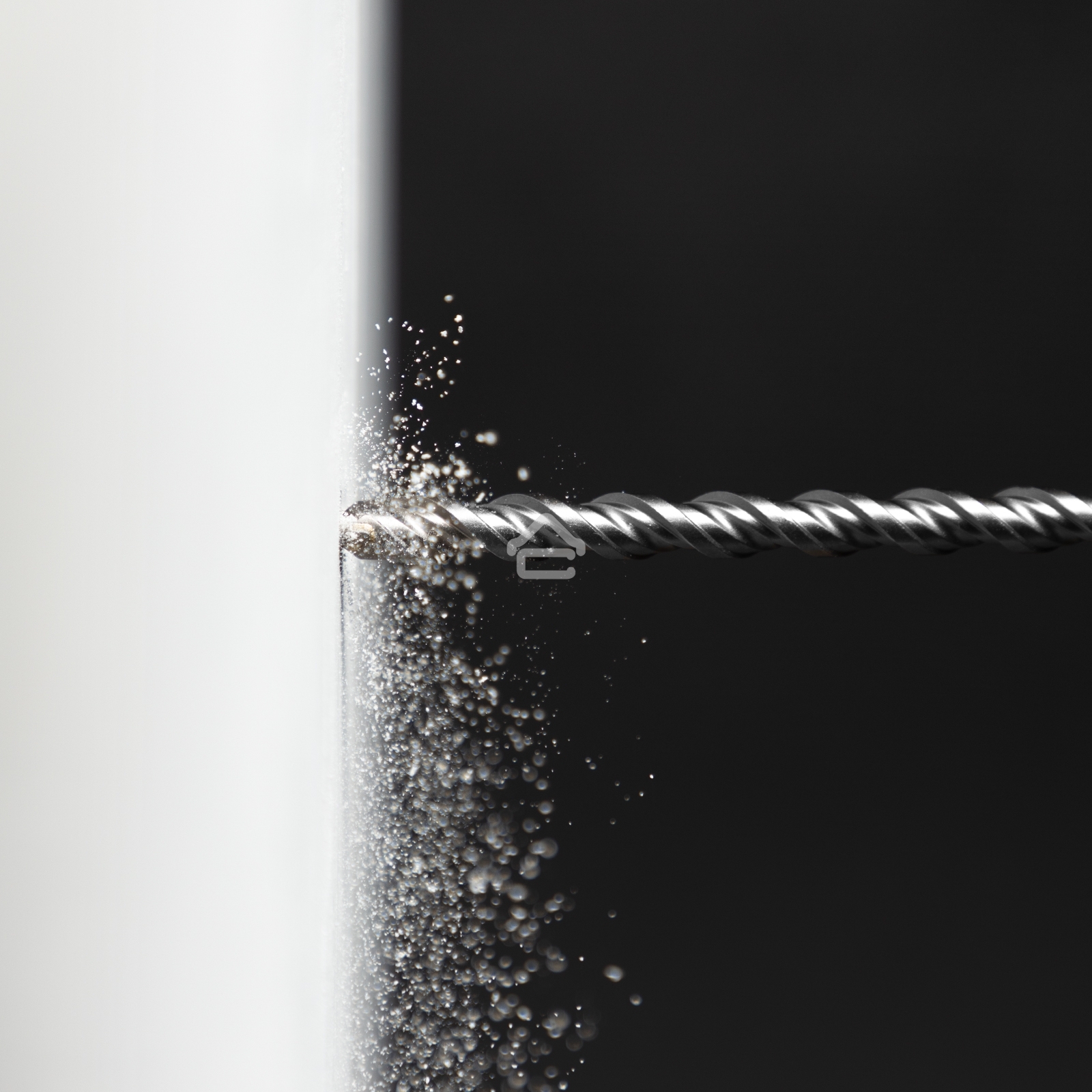 Бур по бетону Denzel двойная спираль, Cobalt W-tip, 12x600 мм, SDS PLUS