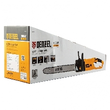 Пила цепная электрическая Denzel EDS-2000, 2кВт, продольная, шина 40 см, шаг 3/8, паз 1,3мм, 56зв