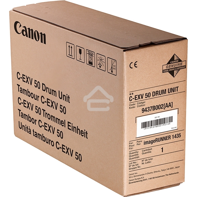Барабан Canon C-EXV50 Drum Unit (9437B002AA 000), Black черный, 35500 стр, для IR1435/1435i/1435iF