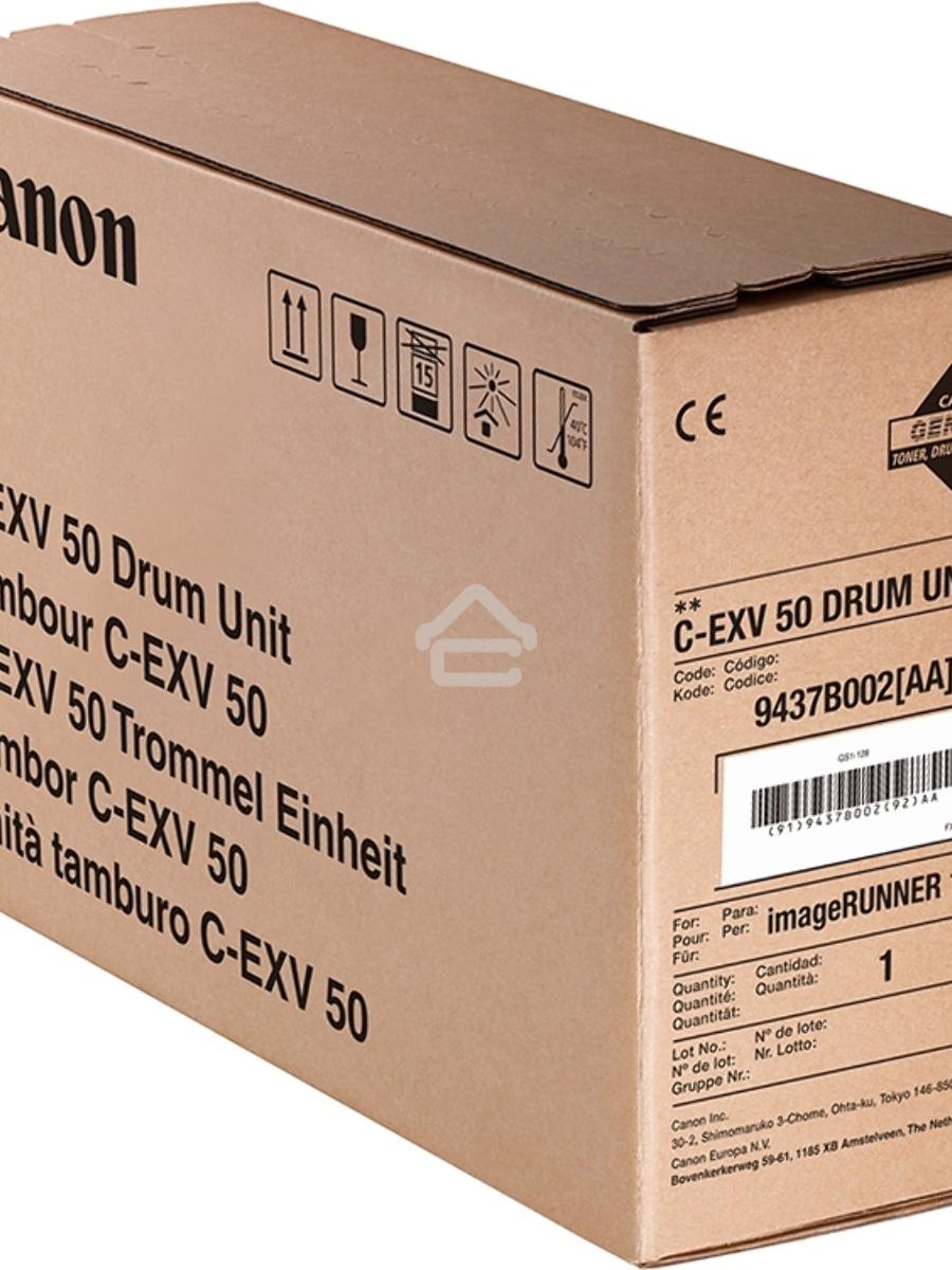 Барабан Canon C-EXV50 Drum Unit (9437B002AA 000), Black черный, 35500 стр, для IR1435/1435i/1435iF