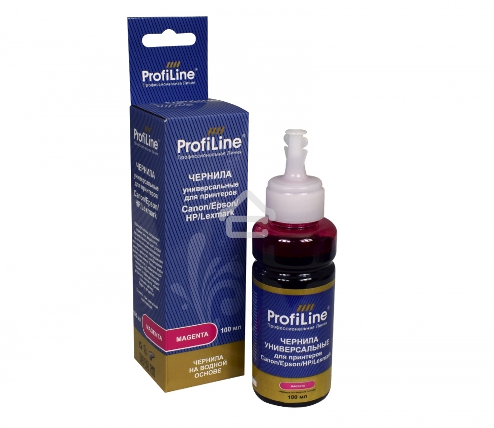 Чернила ProfiLine Premium для Canon/Epson/HP/Lexmark Magenta 100 мл водн