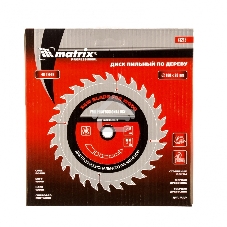 Пильный диск Matrix по дереву, 160x20мм, 48 зуба, + кольцо, 16/20 Professional