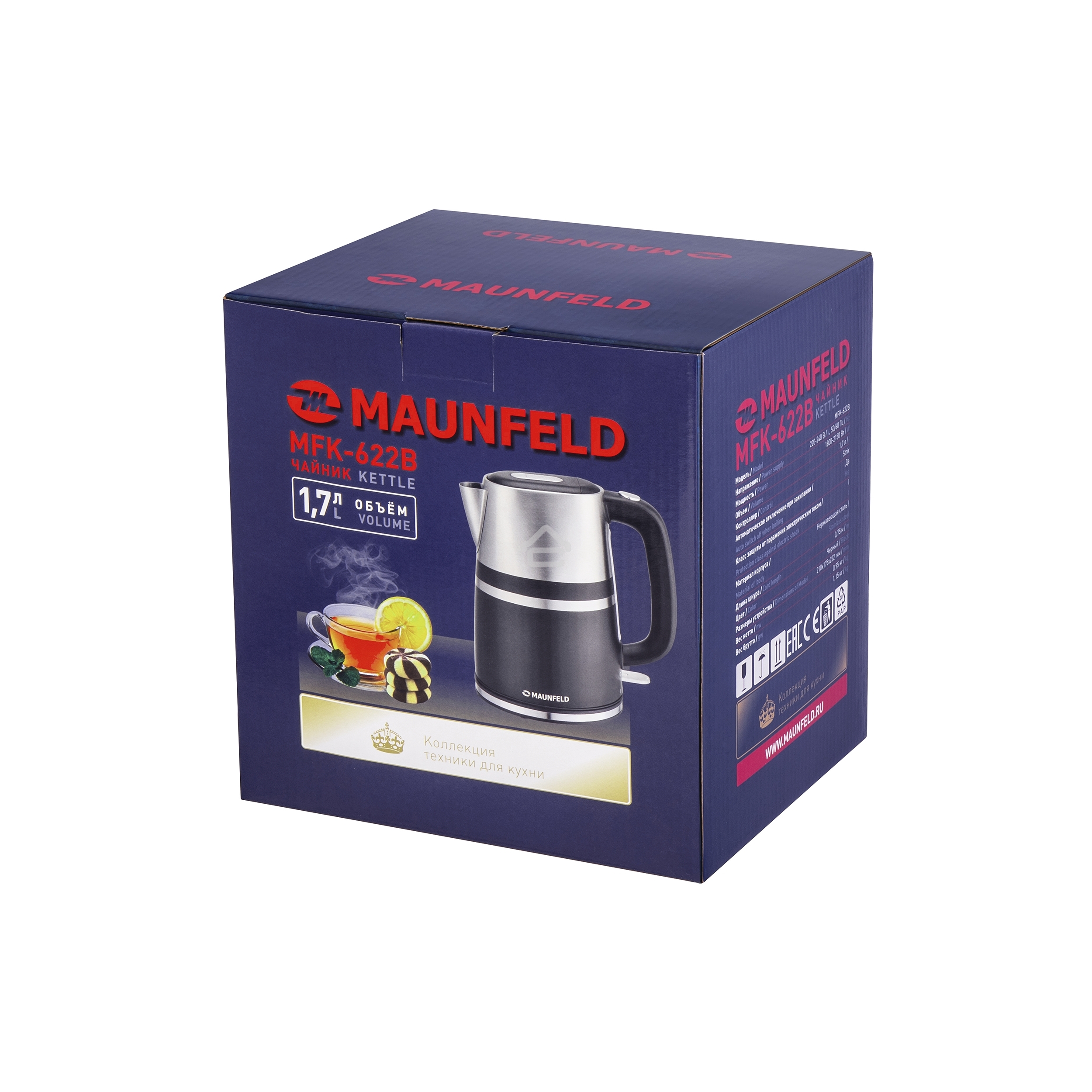 Чайник электрический Maunfeld MFK-622B
