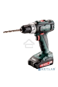 Дрель Metabo BS 18 L Акк.винт. [602321500] {50Нм,2х2Ач,кейс}