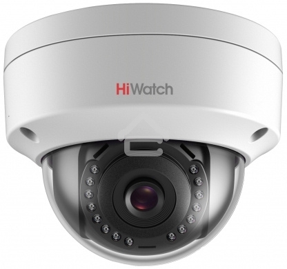 Видеокамера IP Hikvision HiWatch DS-I252 4-4мм цветная корп.:белый