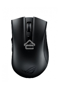 Мышь беспроводная ASUS ROG Strix Carry черный, 7200 dpi, радиоканал, Bluetooth, USB, кнопки - 6