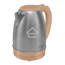 Чайник электрический Мастерица EK-1801М, капучино, 1.8 л, нержавейка