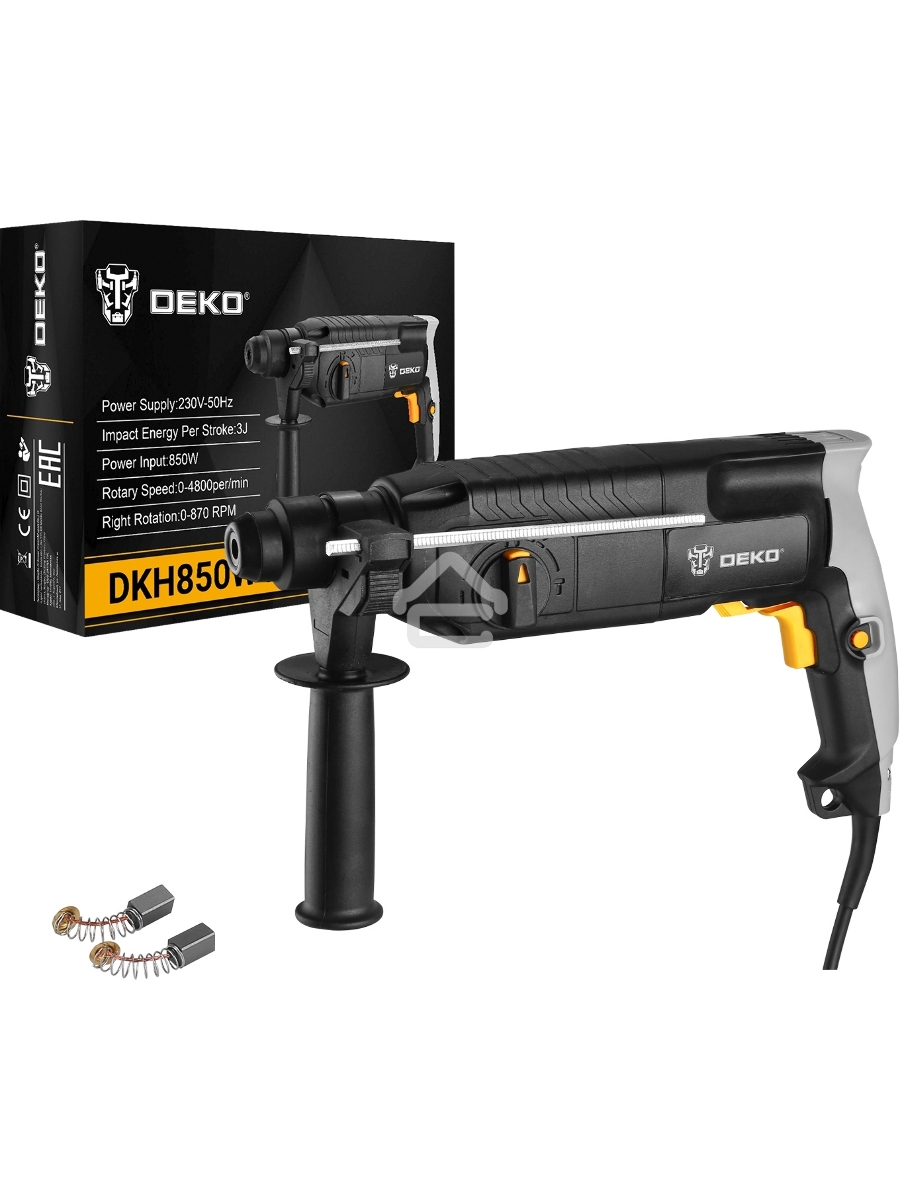 Перфоратор Deko DKH850W патрон:SDS-plus
