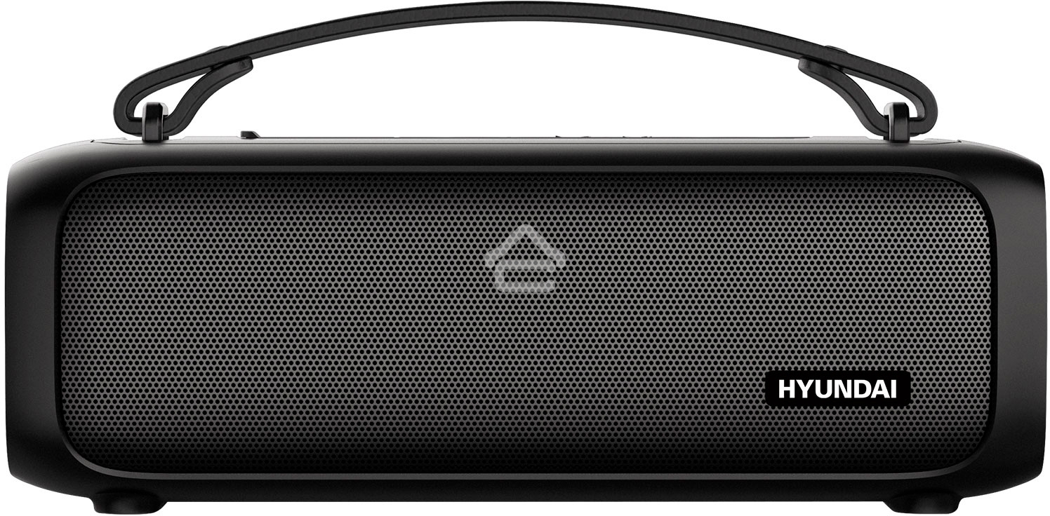 Портативная колонка Hyundai H-PS1020 черный 16W 2.0 BT 10м 1500mAh