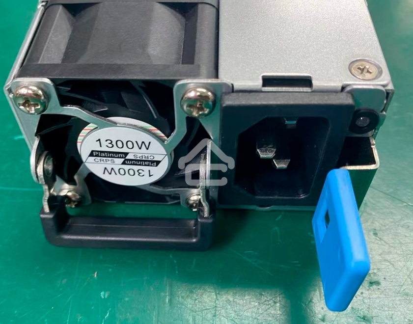 Блок питания серверный Server power supply Qdion Model U1A-D1300-L P/N:99MAD11300I1170114 CRPS 1U Module 1300W Efficiency 80 Plus Platinum, Gold Finger (option), Cable connector: C14