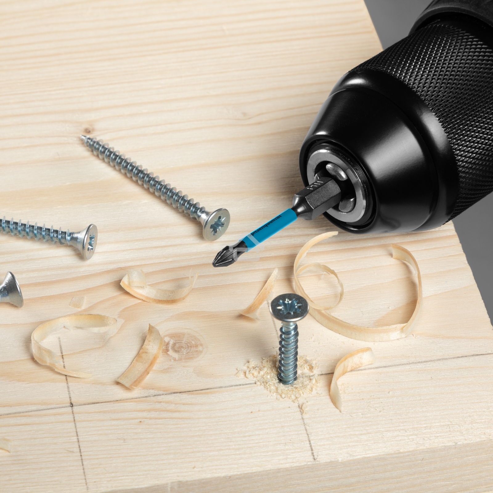 Набор бит торсионных Gross PH1x50 мм, для ударных шуруповертов, 2 шт.