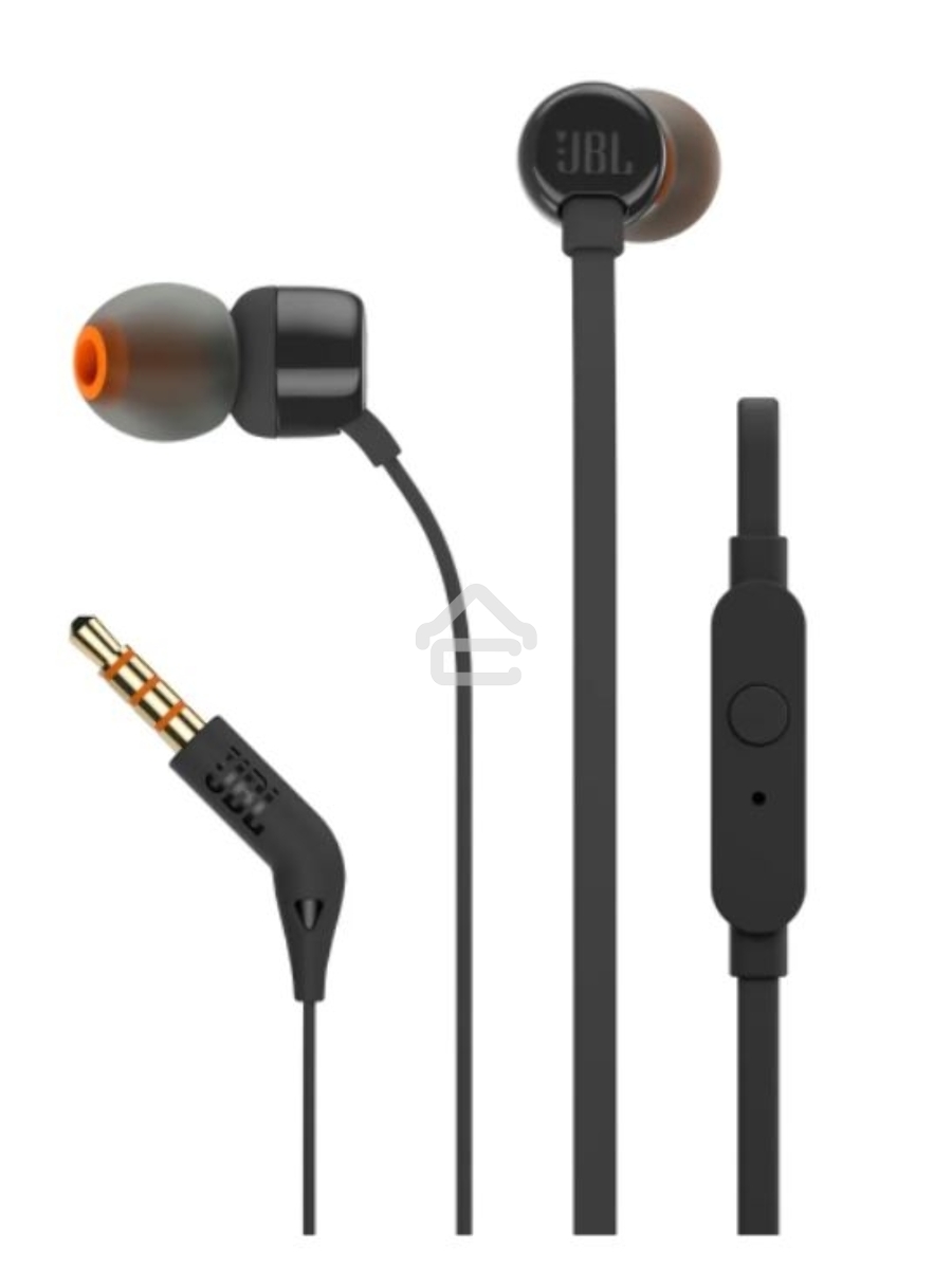Наушники проводные JBL T110 черный
