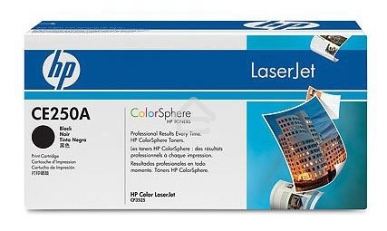 Картридж лазерный HP CE250A черный для CLJ CM3530/CP3525 5000стр.