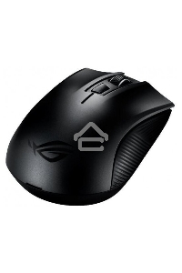Мышь беспроводная ASUS ROG Strix Carry черный, 7200 dpi, радиоканал, Bluetooth, USB, кнопки - 6
