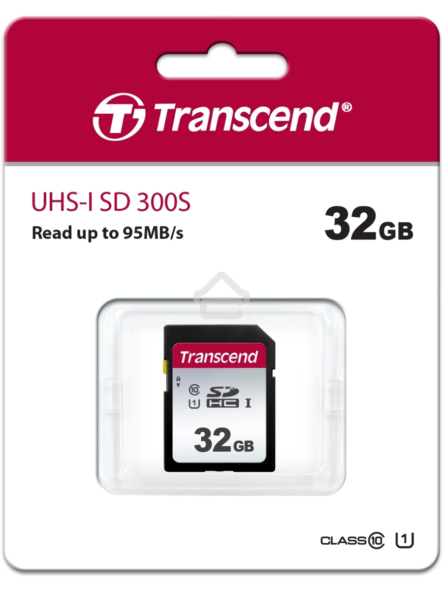 Флеш карта SD 32GB Transcend SDHC UHS-I U1