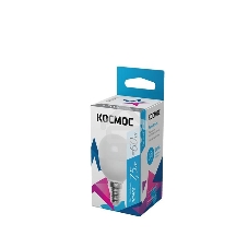 Лампа светодиодная Космос LED BASIC GL45 7.5Вт 220В E14 4500К