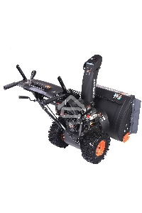 Снегоуборщик PATRIOT PS 707 E, Двигатель 7л.с до -25 °С; 212 сс; Стартер ручной / 220V; LED-фара, Панель c увеличенным диапазоном скоростей 6 вперед /2 назад; Ширина ковша  610мм +100(26