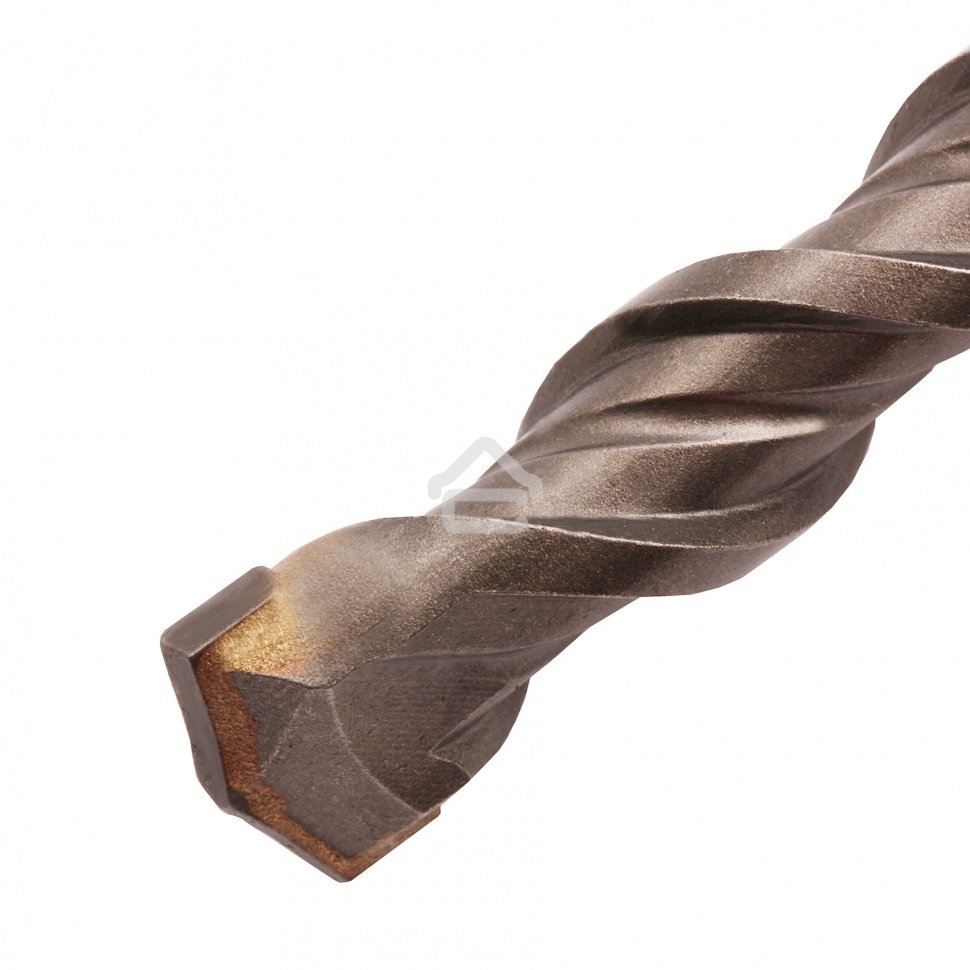 Бур по бетону Denzel двойная спираль, Cobalt W-tip, 14x160 мм, SDS PLUS