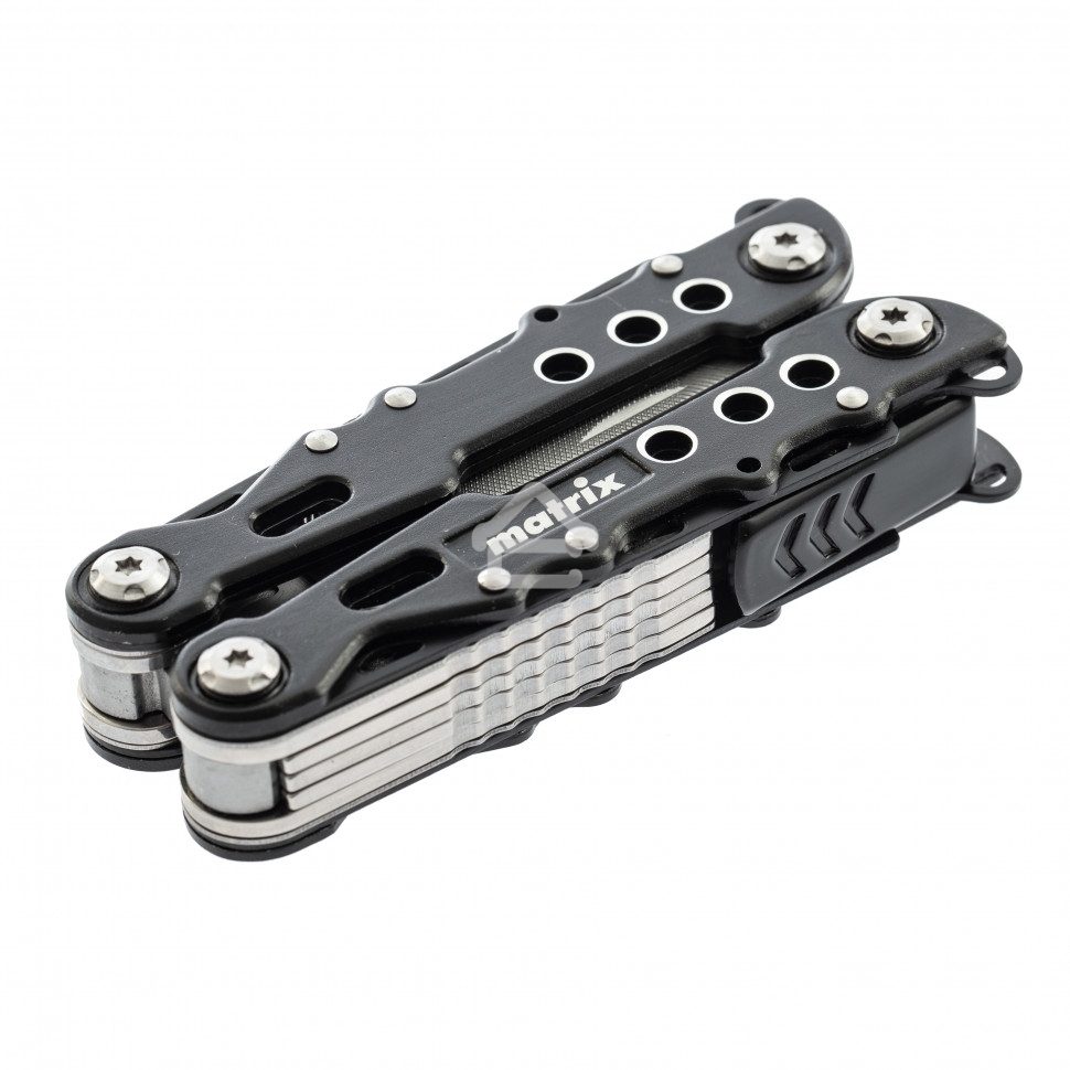 Мультитул Matrix, 13 функций, авторазжим, в чехле, 165 мм