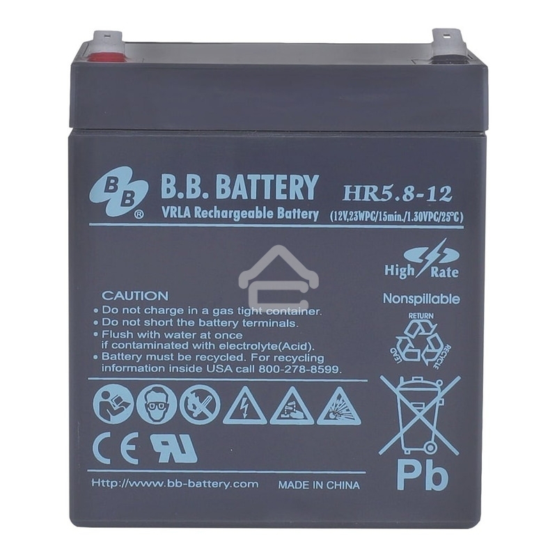 Аккумуляторная батарея В.В.Battery HR 5,8-12