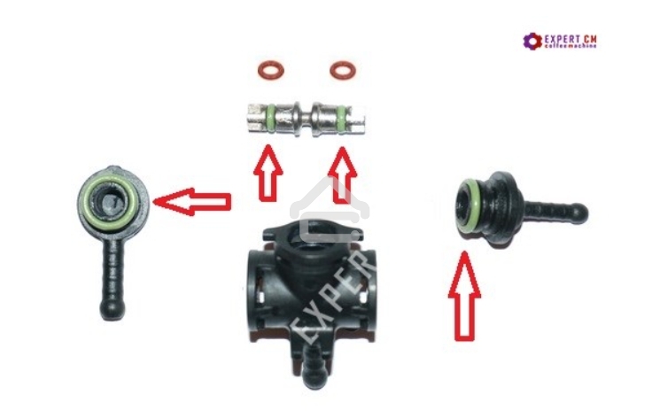 Ремкомплект крана пара Saeco Odea Talea