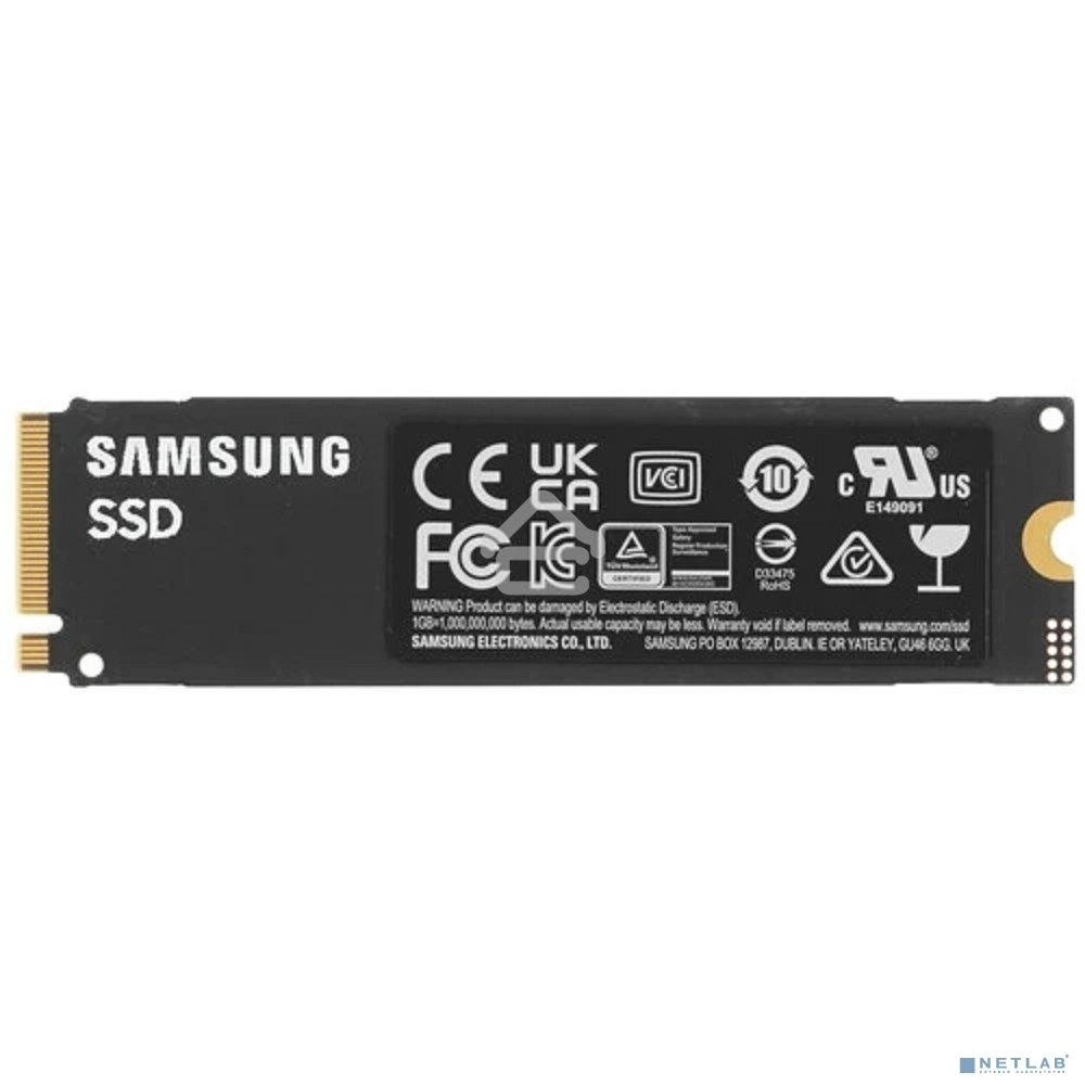 Накопитель SSD Samsung 990 EVO Plus, 4 ТБ, M.2 2280, PCIe 4.0 x4, NVMe 2.0, R/W 7250/6300