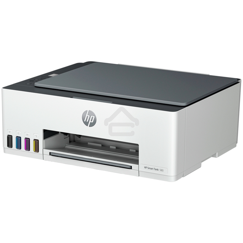 МФУ струйный HP Smart Tank 580 AiO (1F3Y2A), A4, цветной, печ. до 22 стр/мин. (ч/б) до 16 стр/мин. (цвет), 1200 x 1200 dpi, USB, Wi-Fi, Air Print, Mopria