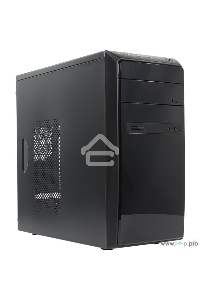 Компьютерный корпус InWin POWERMAN ES726BK USB 3.0 (Mini Tower, mATX, 450W PM-450ATX, USBx2, USB 3.0x2 + Audio, черный) <6120259>