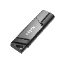 Флеш диск Netac U336S NT03U336S-064G-30BK, 64Gb, USB3.0, пластиковая с защитой от записи