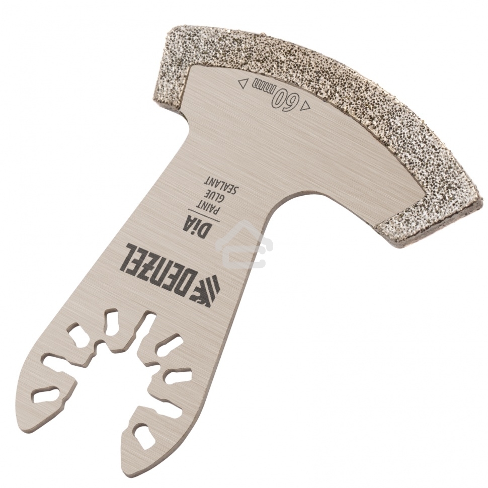 Насадка для МФИ Denzel режущая сегментная, DiA, по камню и плитке, 60 мм