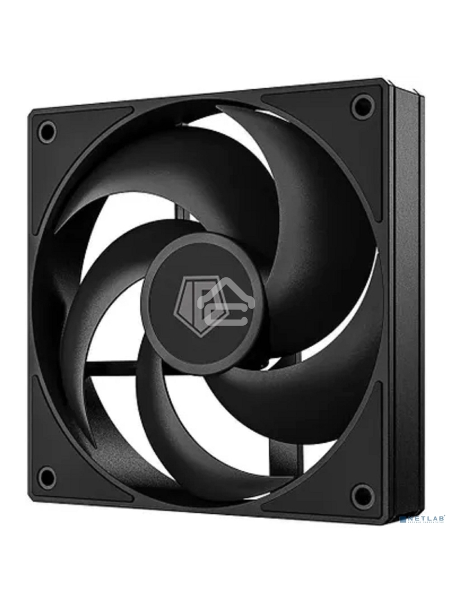 Вентилятор для корпуса ID-Cooling AS-140-K черный, 140 мм, 1800 об/мин, 24.9 дБ, 4 pin