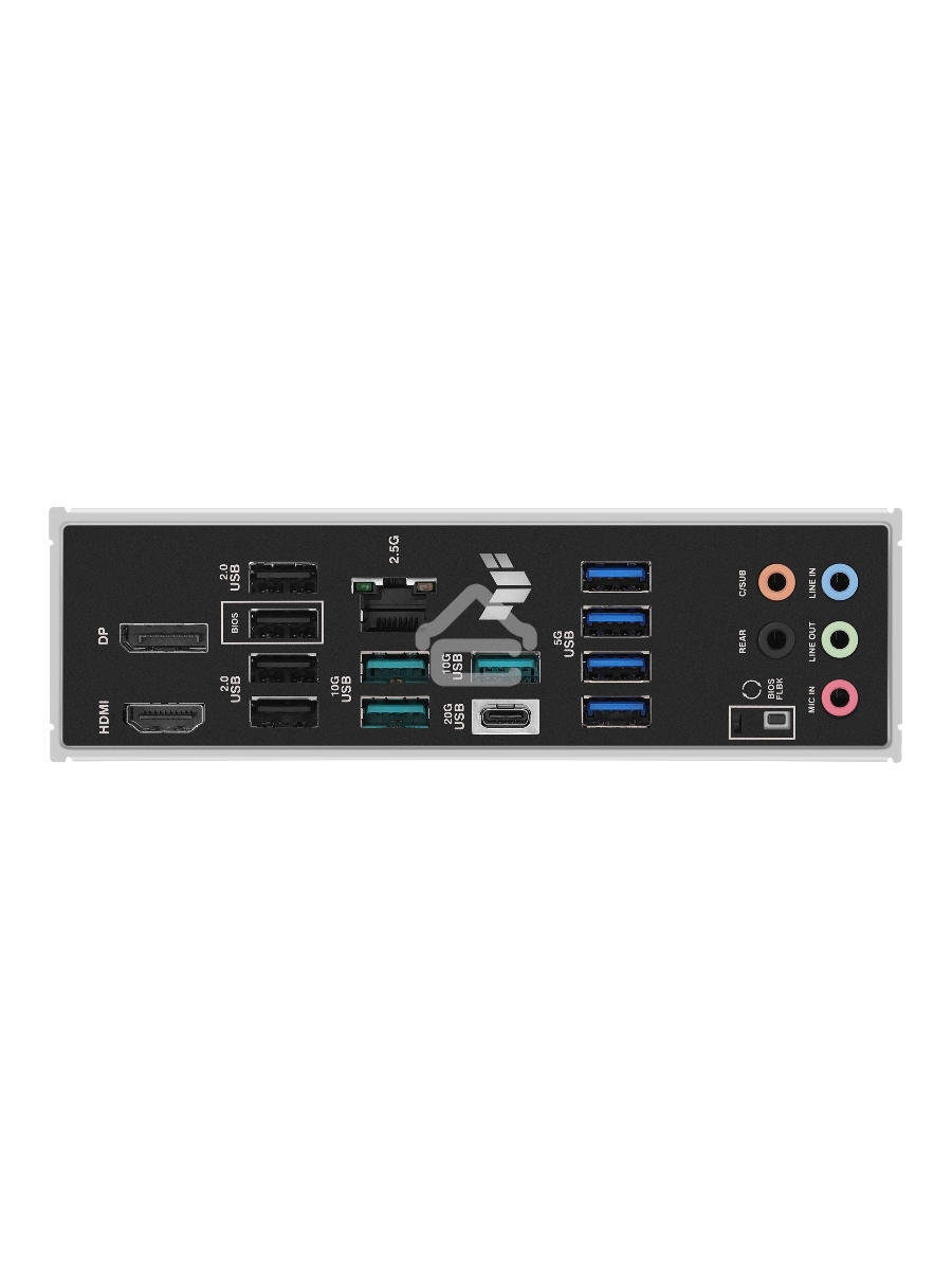 Материнская плата ASUS TUF Gaming B850M-Plus, AM5, AMD B850, 4xDDR5, 4xSATA, 3xM.2, 1xPCIe 5.0 x16, 1xPCIe 4.0 x4, 1xPCIe x1, 1xDP, 1xHDMI, 1x2.5Gb LAN, 4xUSB 2.0, 4xUSB 3.2 Gen 1, 3xUSB 3.2 Gen 2, 1xUSB-C, 3x3.5 мм, 7.1, mATX